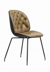 Gael Side dining Chair - Tufted Upholstery 